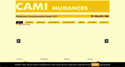 Desktop Screenshot of mudanzascami.com